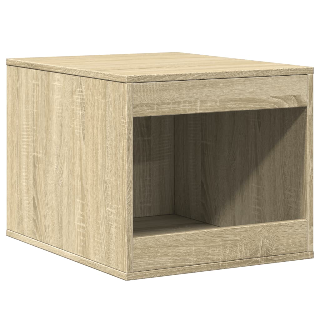 Vidaxl kattenbakkast 47x59x42 cm bewerkt hout sonoma eikenkleurig