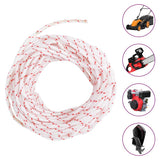 Vidaxl trekkoord startkoord wit en rood ø3 mm 10 m nylon