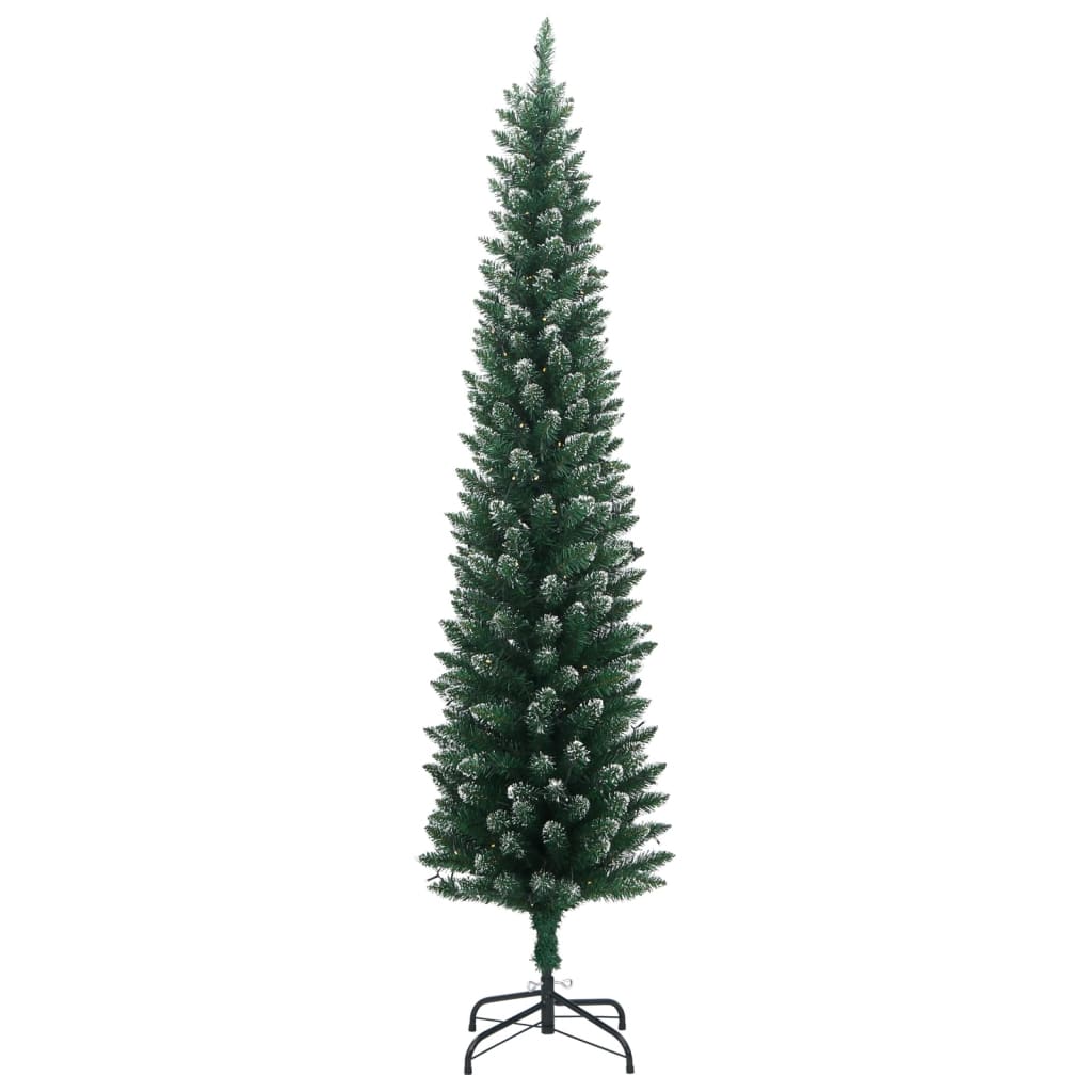 VidaXL Kunstkerstboom smal met 300 LED's 180 cm