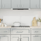 Vidaxl spatschermen keuken 2 st 70x40 cm gehard glas transparant