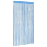 Vidaxl koordgordijnen 2 st 100x250 cm lichtblauw