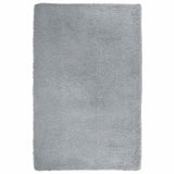 Vidaxl hoogpolig vloerkleed navarra 130x200 cm polyester lichtgrijs