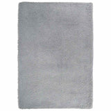 Vidaxl hoogpolig vloerkleed navarra 240x340 cm polyester lichtgrijs