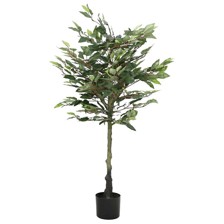 Vidaxl kunstfuxus boom 480 bladeren 130 cm groen