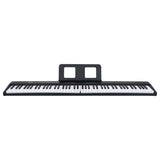 Vidaxl 88 toetsen piano elektrisch toetsenbord met muziekstandaard