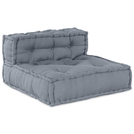 Vidaxl modulair bank grijs 70 x 70 x 56 cm stof
