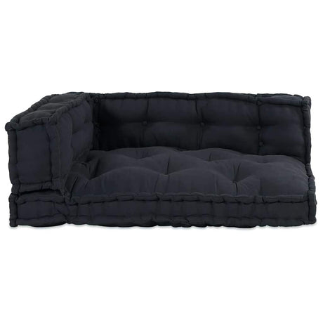 Vidaxl modulair bank 3 pcs antraciet 120 x 80 x 38 cm stof