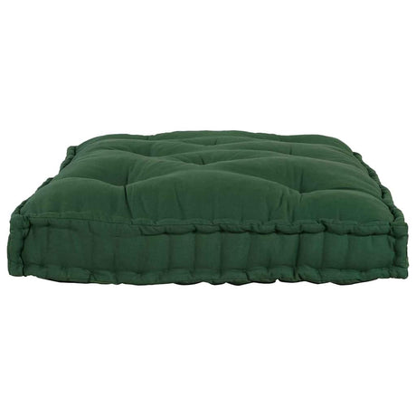 Vidaxl modulair bank groen 120 x 80 x 12 cm stof