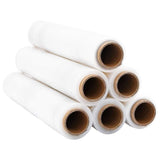 Vidaxl stretchfilm 6 st transparant 23 μm 50 cm x 300 m