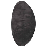 Vidaxl vloerkleden huarte antraciet 100 x 200 cm polyester