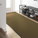 Vidaxl deurmat anders bruin en zwart 120 x 400 cm polyamide en pvc