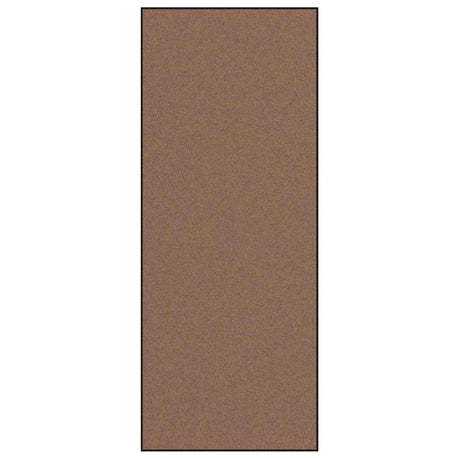 Vidaxl deurmat bruin en zwart 120 x 300 cm polypropyleen en vinyl
