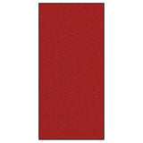 Vidaxl deurmat rood en zwart 120 x 250 cm polypropyleen en vinyl