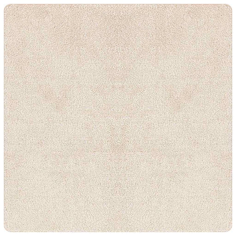 Vidaxl antislip shaggy tapijt crème 200 x 200 cm pp