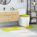 Vidaxl antislip badmat set 3 pcs groen pp