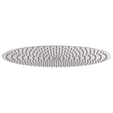 Vidaxl regendouchekop roestvrij staal 304 50 cm rond