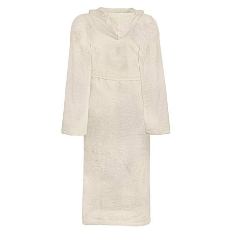 Vidaxl badjas kinn crème xxxl katoen