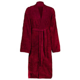 Vidaxl badjas kinn rood xl katoen