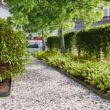 Vidaxl gazonranden 50 st 10x103 cm koudgewalst staal olijfgroen