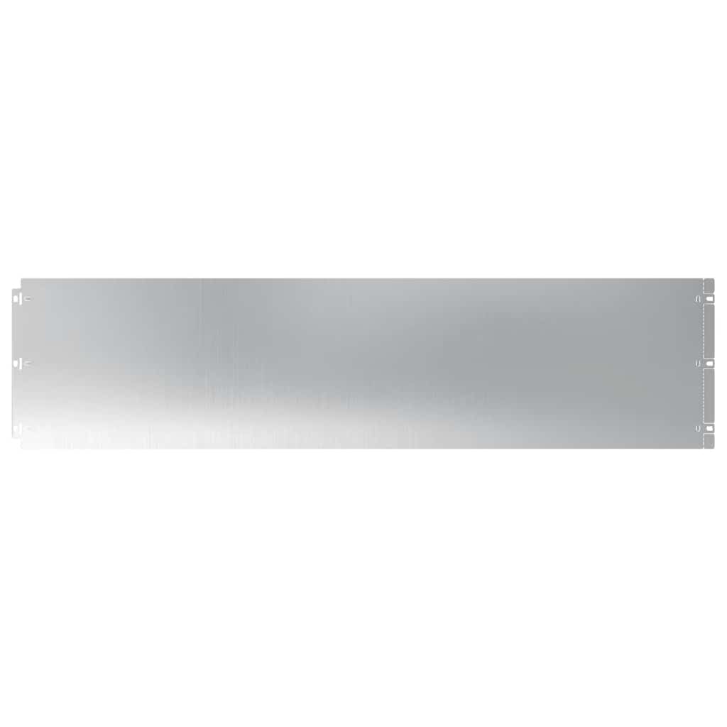 Vidaxl gazonranden 20 st 25x103 cm gegalvaniseerd staal