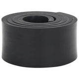 Vidaxl rubberen rand voor sneeuwploeg 180x10x1 cm zwart