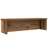 Vidaxl keukenrek stapelbaar 60x15x16 cm bewerkt hout oud houtkleurig