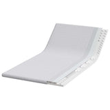 Vidaxl matrastopper wit 90 x 190 cm jacquard stof