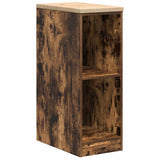 Vidaxl garagekast 30x51x85 cm massief grenenhout gerookt eiken