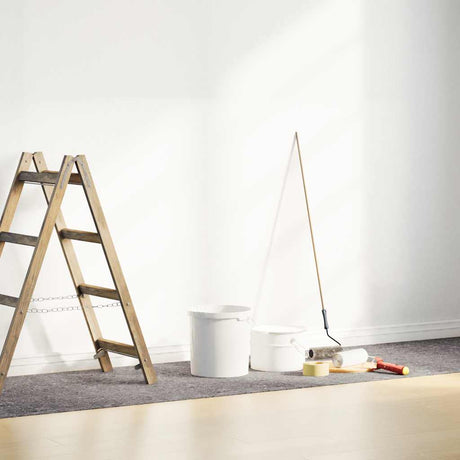 Vidaxl antislip schildersvlies 5 m 220 g m² grijs