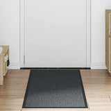 Vidaxl deurmat 60x180 cm antracietkleurig