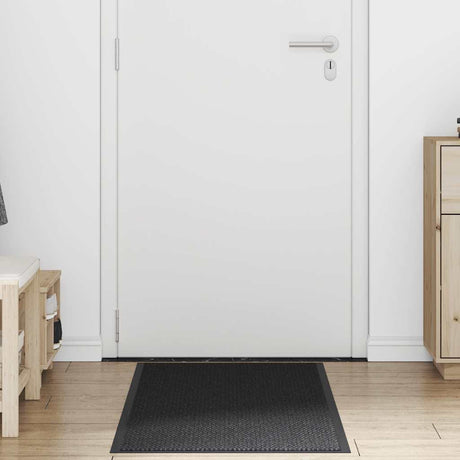Vidaxl deurmat 60x180 cm zwart