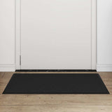 Vidaxl deurmat 60x90 cm zwart