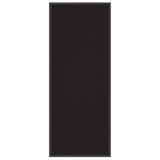 Vidaxl deurmat 60x150 cm zwart