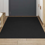 Vidaxl deurmat 115x200 cm zwart