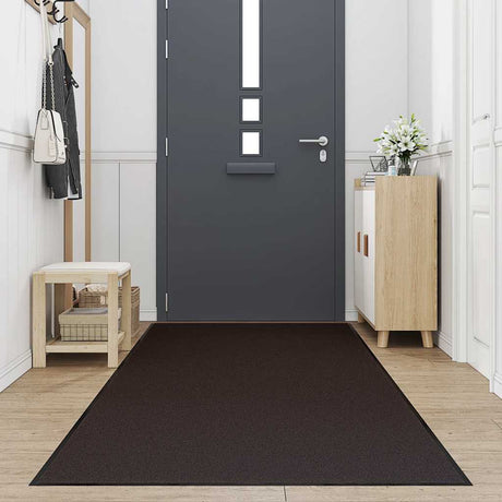 Vidaxl deurmat 115x500 cm bruin