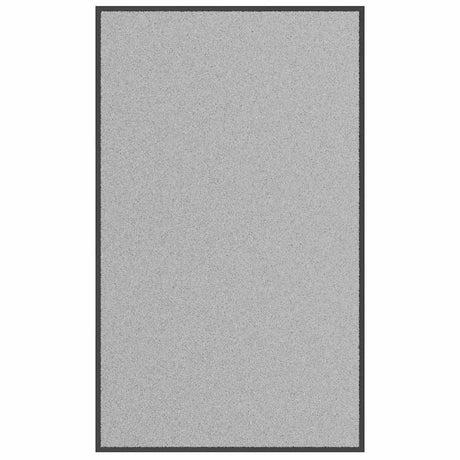 Vidaxl deurmat 90x150 cm grijs