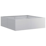 Vidaxl plantenbak 100x100x30 cm gegalvaniseerd staal