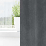 Vidaxl verduisterende gordijnen 2 pcs lichtgrijs 140 x 140 cm fluweel