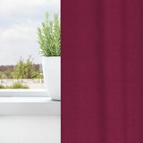 Vidaxl zwart-out gordijnen met ringen 2 pcs wijnrood 260 x 140 cm