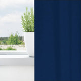 Vidaxl zwart-out gordijnen met ringen 2 pcs donkerblauw 260 x 140 cm