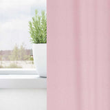 Vidaxl zwart-out gordijnen met ringen 2 pcs babyroze 260 x 140 cm