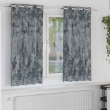 Vidaxl velvet gordijnen 2 pcs zilvergrijs 175 x 140 cm fluweel