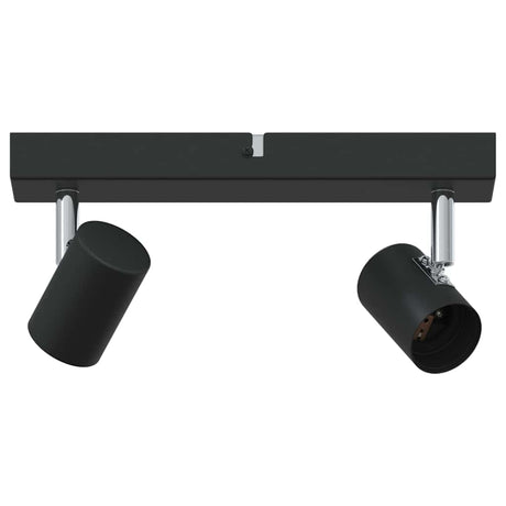 Vidaxl plafondspot met schijnwerpers zwart 26 x 6,5 x 11,5 cm metaal