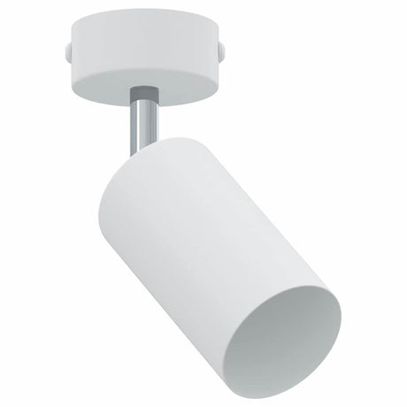 Vidaxl plafondspot met schijnwerpers wit 6 x 6 x 16 cm metaal