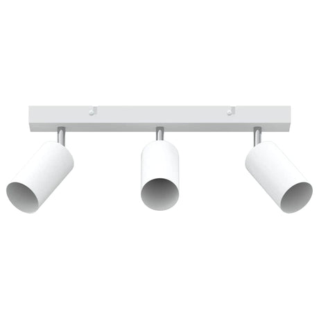 Vidaxl plafondspot met schijnwerpers wit 38 x 6 x 16 cm metaal