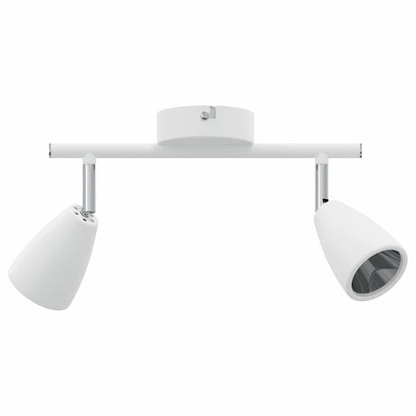 Vidaxl plafondspot met schijnwerpers wit 25.5 x 8 x 16 cm metaal