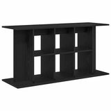 Vidaxl aquariumstandaard zwart eiken 120x40x60 cm bewerkt hout