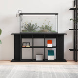 Vidaxl aquariumstandaard zwart eiken 120x40x60 cm bewerkt hout