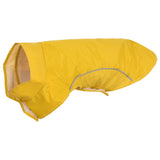 Vidaxl hondenregenjas met reflecterende strips polyester geel xs