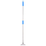 Vidaxl vloertrekkers 5 st 55x122,5 cm staal en rubber